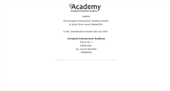 Desktop Screenshot of eeacad.de